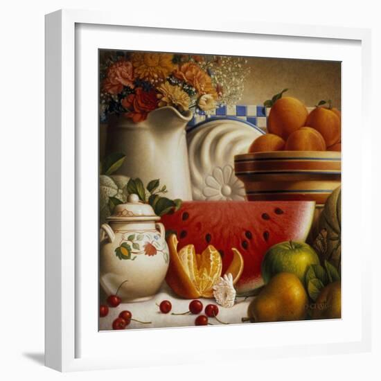 Country Fruit-Dan Craig-Framed Giclee Print