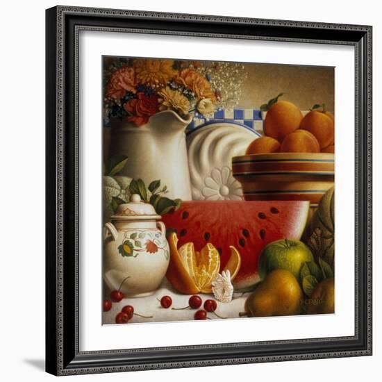 Country Fruit-Dan Craig-Framed Giclee Print