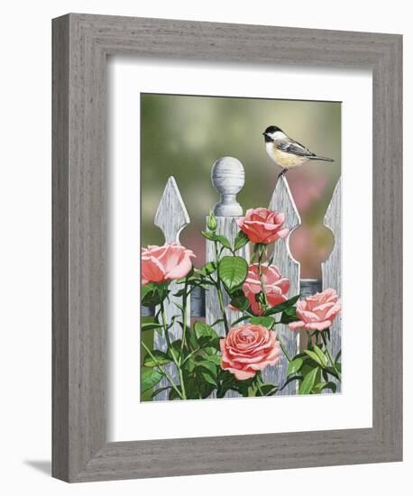 Country Garden-William Vanderdasson-Framed Premium Giclee Print