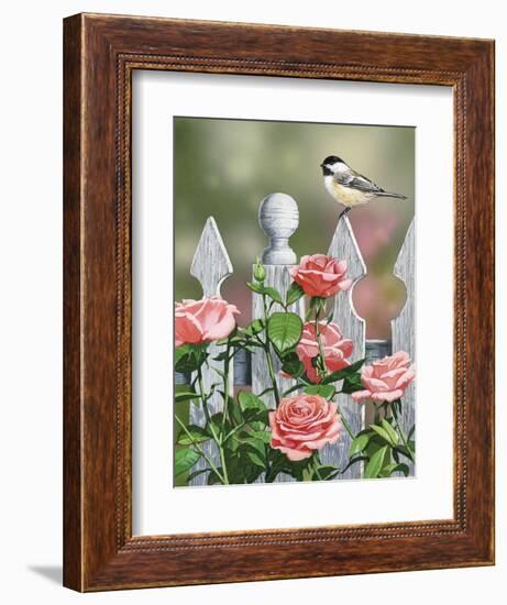 Country Garden-William Vanderdasson-Framed Premium Giclee Print