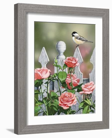 Country Garden-William Vanderdasson-Framed Giclee Print