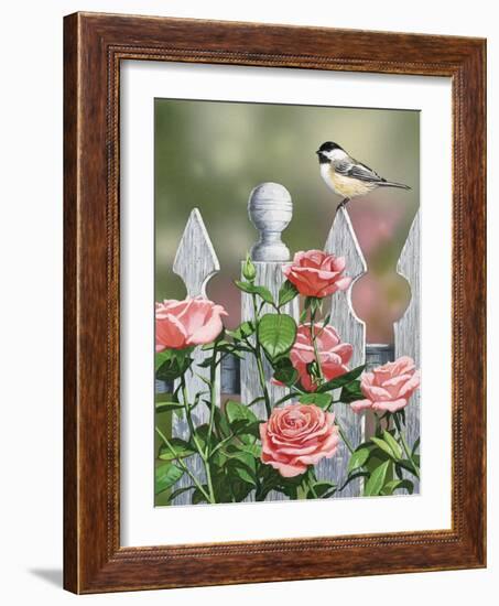 Country Garden-William Vanderdasson-Framed Giclee Print