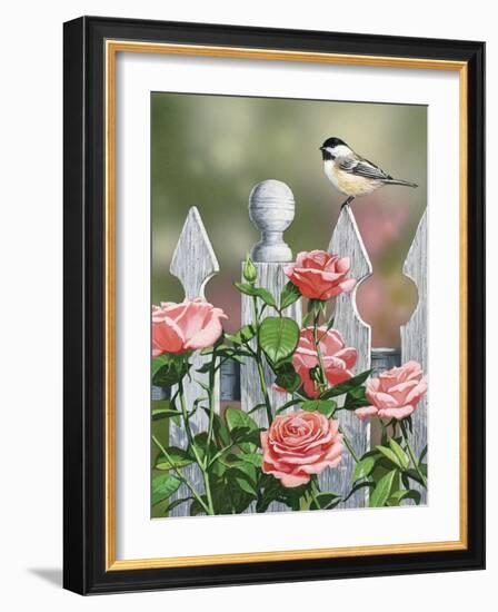 Country Garden-William Vanderdasson-Framed Giclee Print