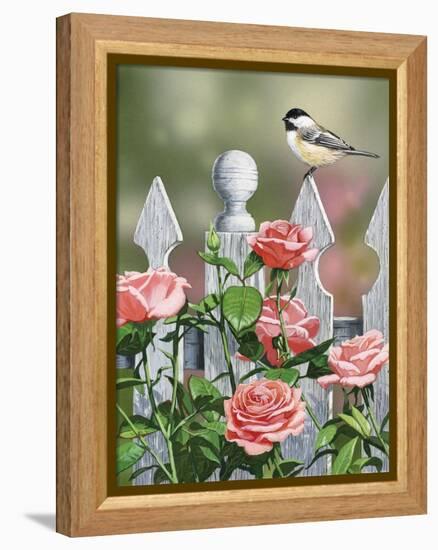 Country Garden-William Vanderdasson-Framed Premier Image Canvas