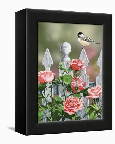 Country Garden-William Vanderdasson-Framed Premier Image Canvas