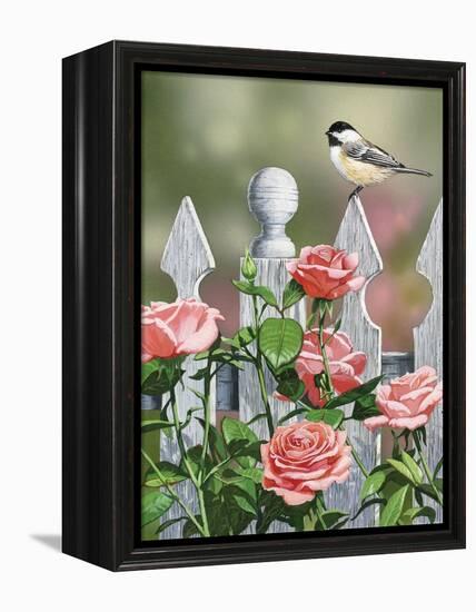 Country Garden-William Vanderdasson-Framed Premier Image Canvas