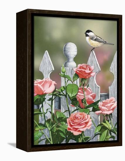 Country Garden-William Vanderdasson-Framed Premier Image Canvas