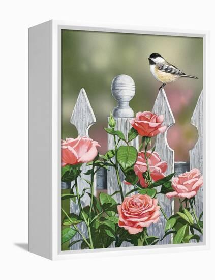 Country Garden-William Vanderdasson-Framed Premier Image Canvas