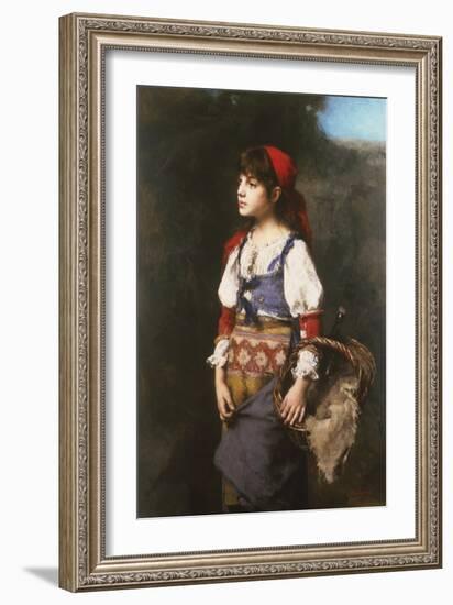 Country Girl-Alexei Harlamoff-Framed Giclee Print