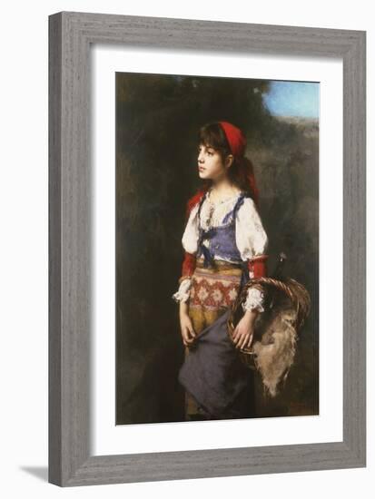 Country Girl-Alexei Harlamoff-Framed Giclee Print