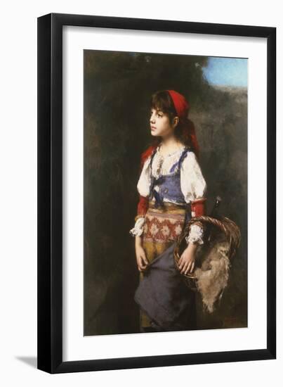Country Girl-Alexei Harlamoff-Framed Giclee Print