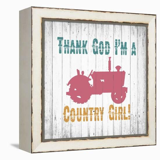 Country Girl-Alicia Soave-Framed Stretched Canvas