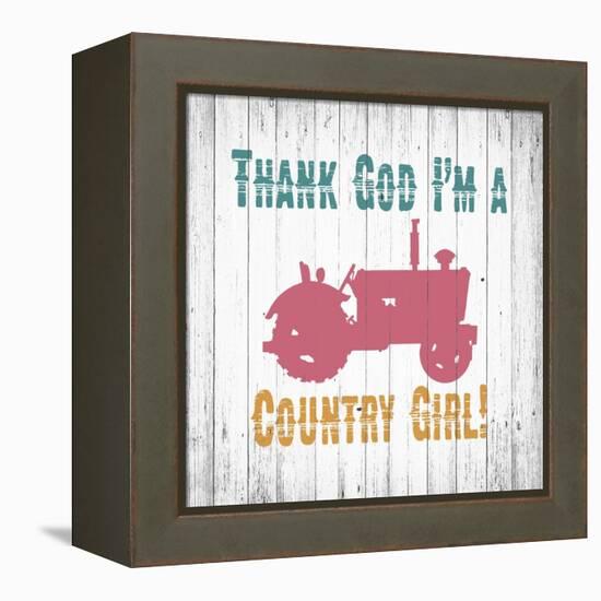 Country Girl-Alicia Soave-Framed Stretched Canvas