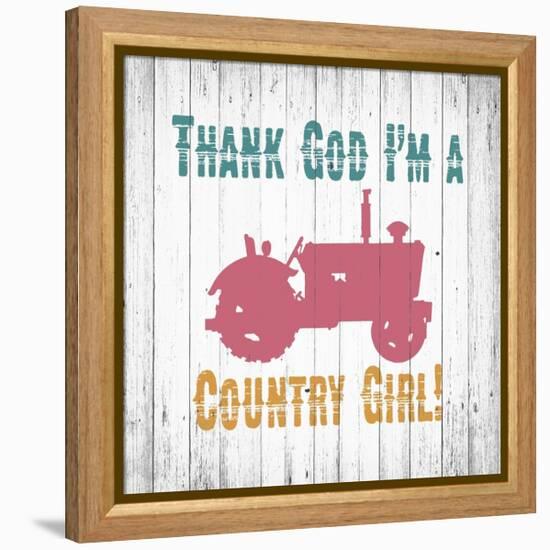 Country Girl-Alicia Soave-Framed Stretched Canvas