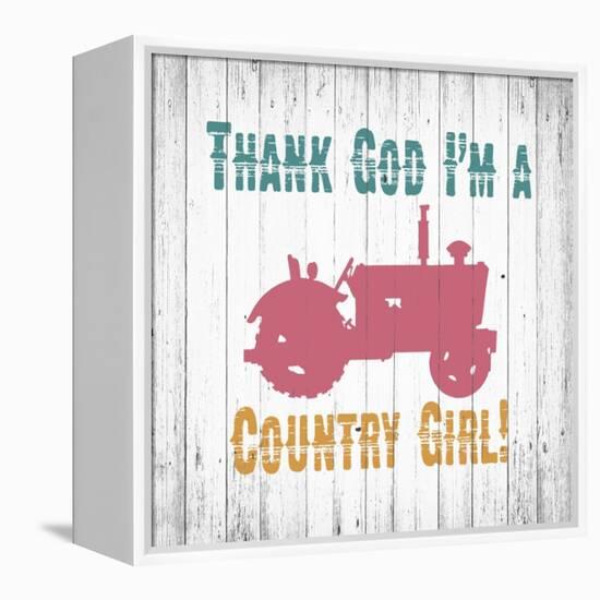 Country Girl-Alicia Soave-Framed Stretched Canvas