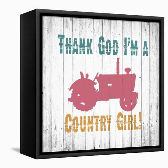 Country Girl-Alicia Soave-Framed Stretched Canvas