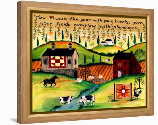 Country Harvest Dream Lang-Cheryl Bartley-Framed Premier Image Canvas