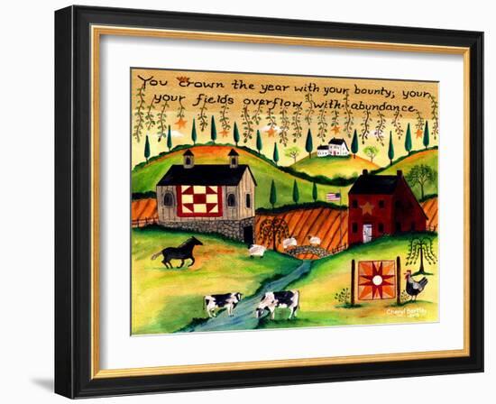 Country Harvest Dream Lang-Cheryl Bartley-Framed Giclee Print