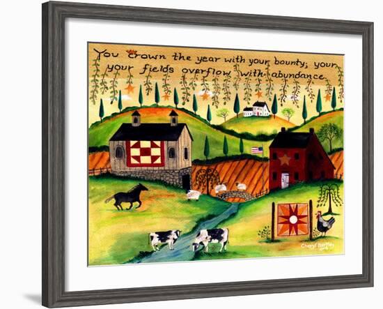 Country Harvest Dream Lang-Cheryl Bartley-Framed Giclee Print