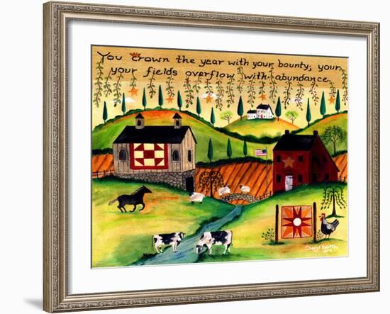 Country Harvest Dream Lang-Cheryl Bartley-Framed Giclee Print