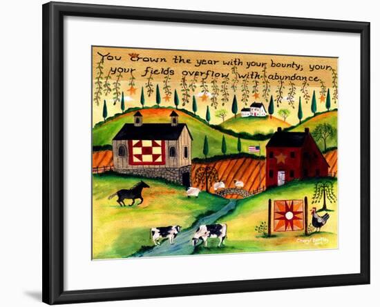 Country Harvest Dream Lang-Cheryl Bartley-Framed Giclee Print