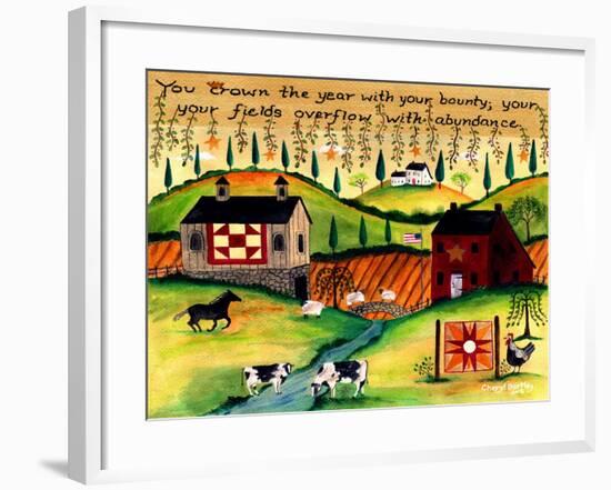 Country Harvest Dream Lang-Cheryl Bartley-Framed Giclee Print