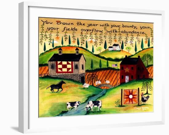 Country Harvest Dream Lang-Cheryl Bartley-Framed Giclee Print