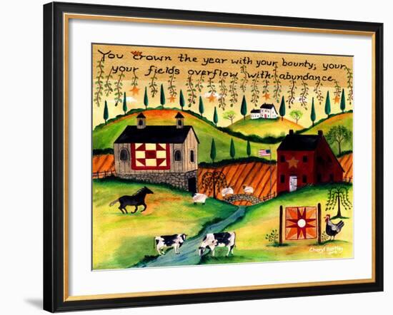 Country Harvest Dream Lang-Cheryl Bartley-Framed Giclee Print