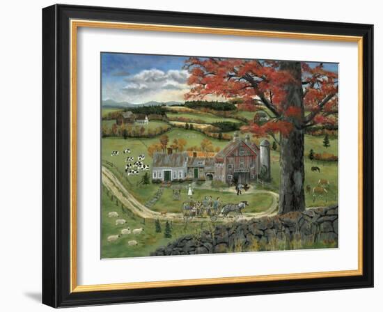 Country Hay Ride-Bob Fair-Framed Giclee Print