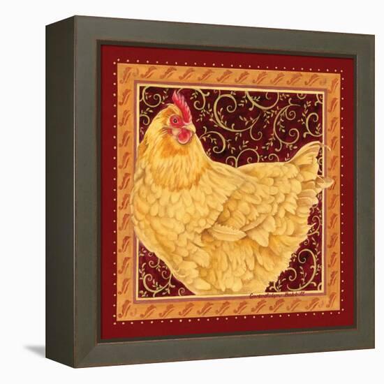 Country Hen I-Gwendolyn Babbitt-Framed Stretched Canvas