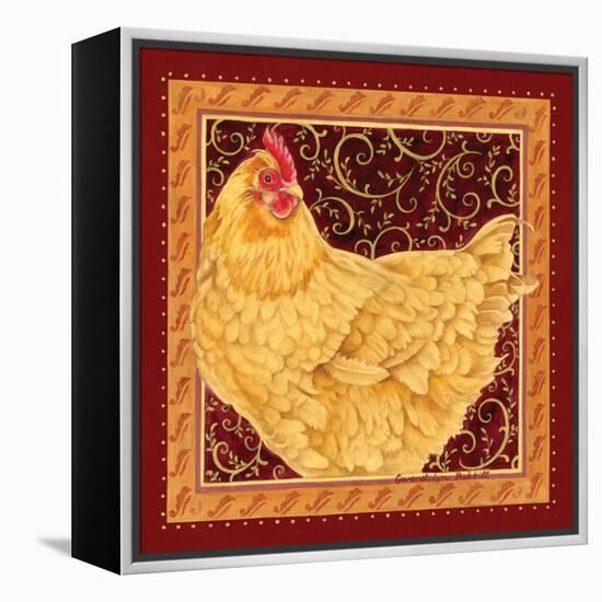 Country Hen I-Gwendolyn Babbitt-Framed Stretched Canvas