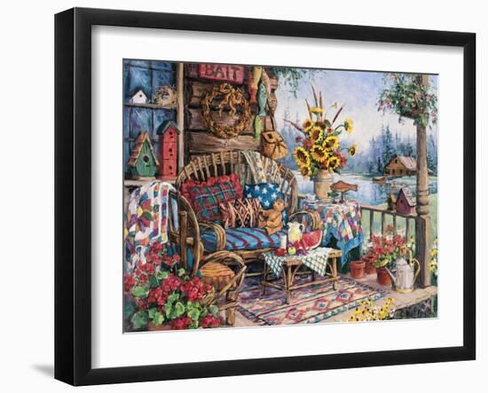 Country Hideaway-Barbara Mock-Framed Giclee Print