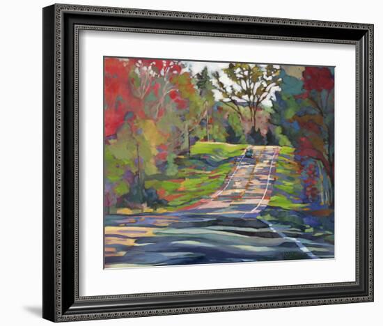 Country Highway-Karen Mathison Schmidt-Framed Art Print