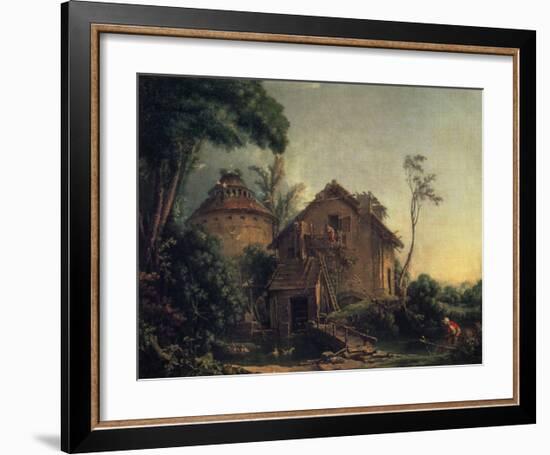 Country Home-Francois Boucher-Framed Art Print