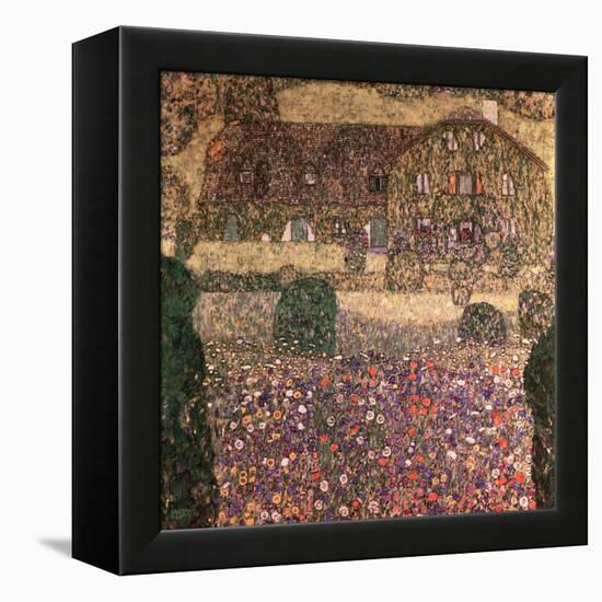 Country House by the Attersee, circa 1914-Gustav Klimt-Framed Premier Image Canvas