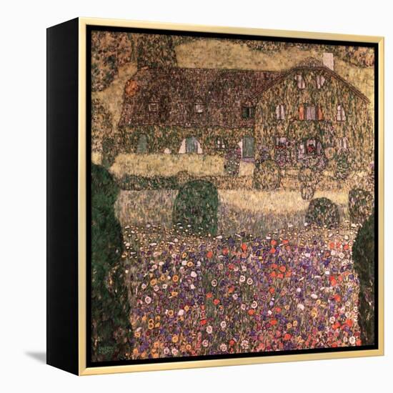 Country House by the Attersee, circa 1914-Gustav Klimt-Framed Premier Image Canvas