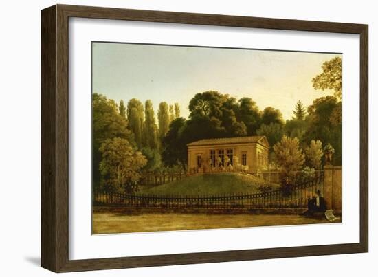 Country House for the Gabain-Family, Charlottenburg, 1822-Karl Friedrich Schinkel-Framed Giclee Print