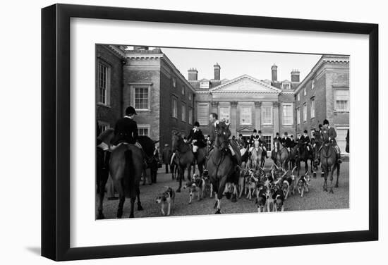 Country House Meet-The Chelsea Collection-Framed Premium Giclee Print