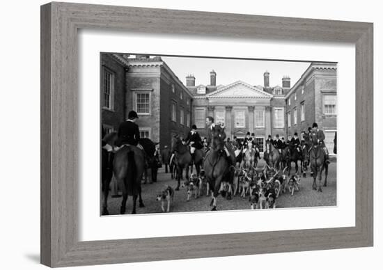 Country House Meet-The Chelsea Collection-Framed Premium Giclee Print