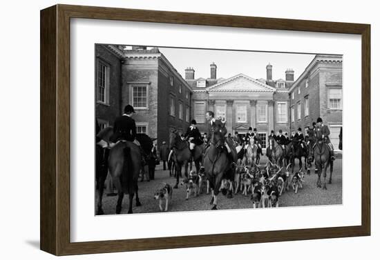 Country House Meet-The Chelsea Collection-Framed Premium Giclee Print