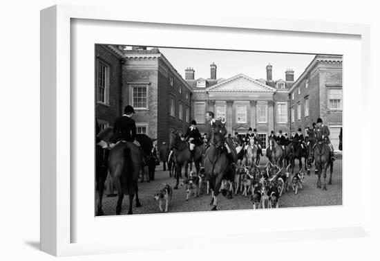 Country House Meet-The Chelsea Collection-Framed Premium Giclee Print