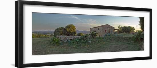 Country House near Pals, Girona Province, Catalonia, Spain-null-Framed Photographic Print