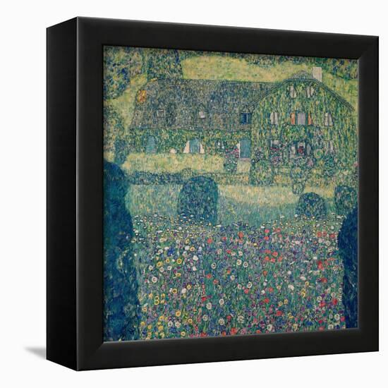 Country house on Attersee Lake (Landhaus am Attersee), Upper Austria. Oil on canvas (1914).-Gustav Klimt-Framed Giclee Print