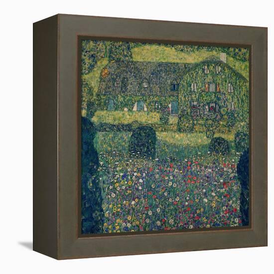 Country House on Attersee Lake, Upper Austria, 1914-Gustav Klimt-Framed Premier Image Canvas