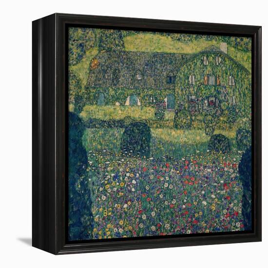 Country House on Attersee Lake, Upper Austria, 1914-Gustav Klimt-Framed Premier Image Canvas