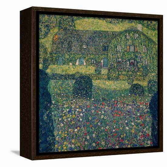 Country House on Attersee Lake, Upper Austria, 1914-Gustav Klimt-Framed Premier Image Canvas