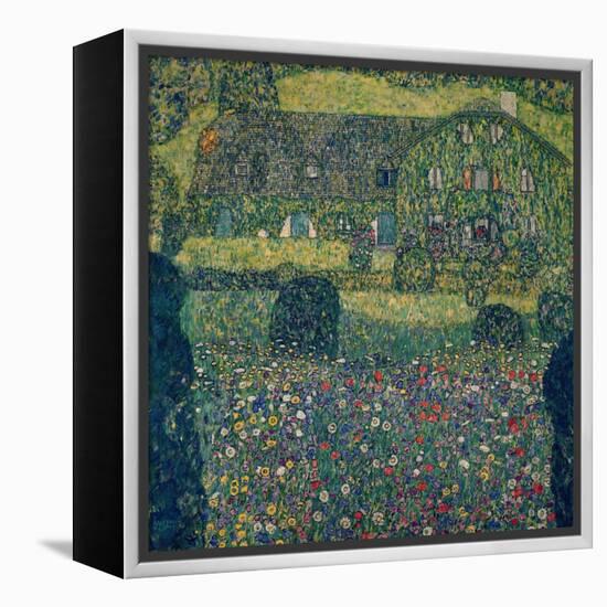 Country House on Attersee Lake, Upper Austria, 1914-Gustav Klimt-Framed Premier Image Canvas