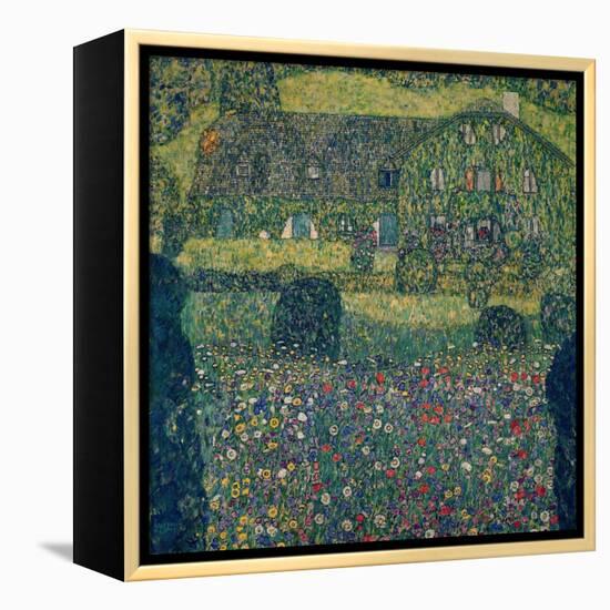 Country House on Attersee Lake, Upper Austria, 1914-Gustav Klimt-Framed Premier Image Canvas