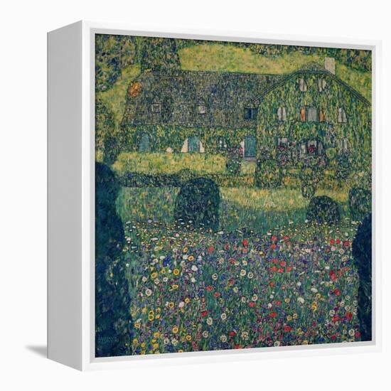 Country House on Attersee Lake, Upper Austria, 1914-Gustav Klimt-Framed Premier Image Canvas