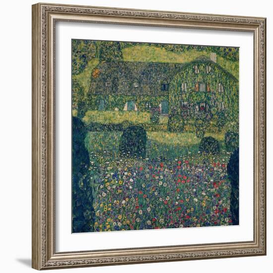 Country House on Attersee Lake, Upper Austria, 1914-Gustav Klimt-Framed Giclee Print